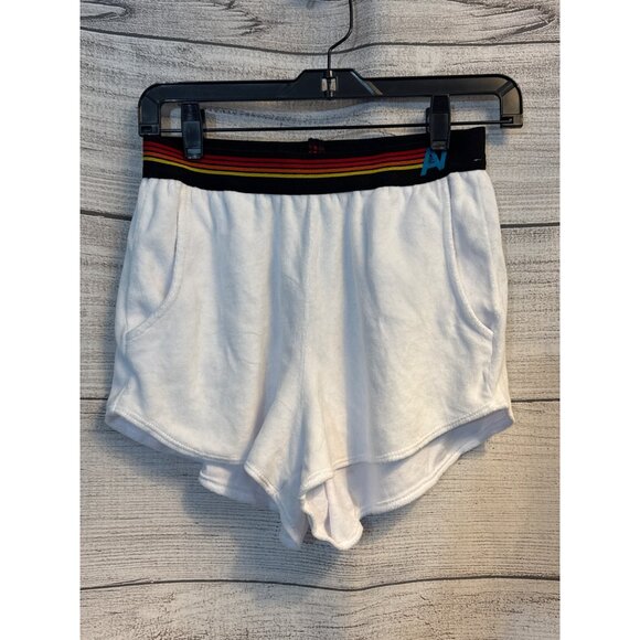 Aviator Nation Logo Stripe Lounger Shorts Size S - Picture 1 of 3